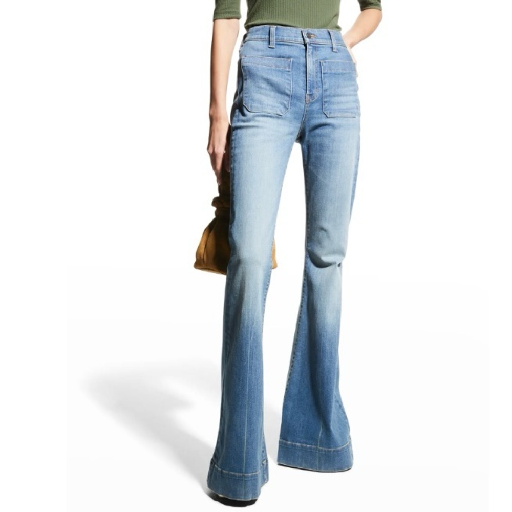 NWT Veronica Beard Jeans Sheridan Bell-bottom Size 25
in Keystone